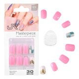 Manicure Set De Uñas Art Adhesivas Press On 30p