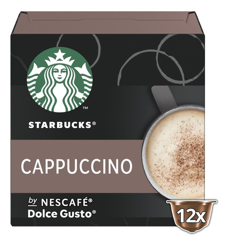 Cápsulas Café Starbucks Cappuccino 12 Cápsulas