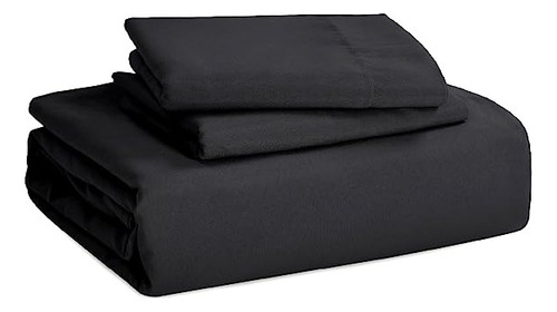 Funda De Edredon Bedsure Tamaño King Size Color Negro Suave