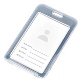 Pack 20 Porta Credenciales Plasticos Transparentes