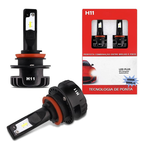 Kit Super Led Automotivo Cinoy H1 H3 H7 H11 Hb3 Hb4 H27