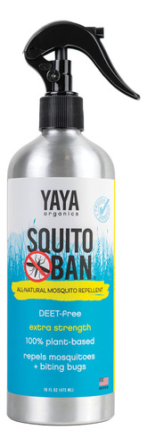 Squito Ban - Yaya Organics - Repelente De Mosquitos, Espray 