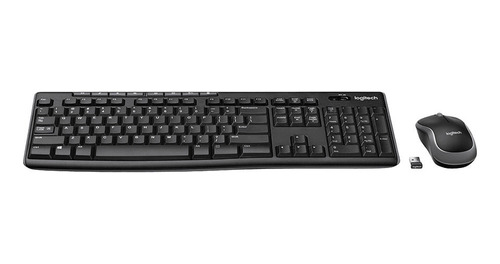 Kit Combo Teclado Wireless Usb Rf Logitech Mk270