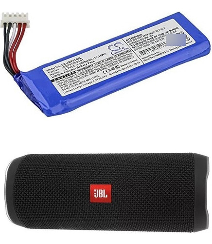 Bateria Para Parlante Jbl Flip 4 De 3000mah 3.7v Gsp87269301