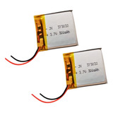 2 Baterias 373032 Beston Litio 3.7v Polímero Li-ion 300mah 