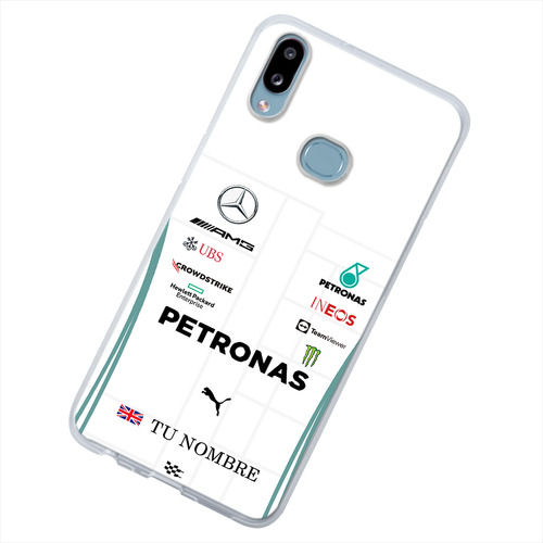 Funda Para Galaxy Mercedes F1 Petronas Con Nombre