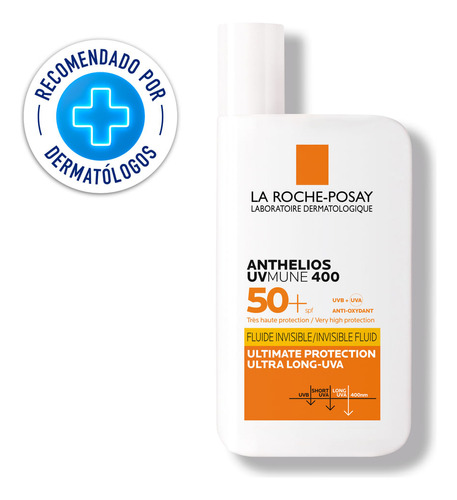 Protector Solar Anthelios Uvmune Fluid - mL a $1900