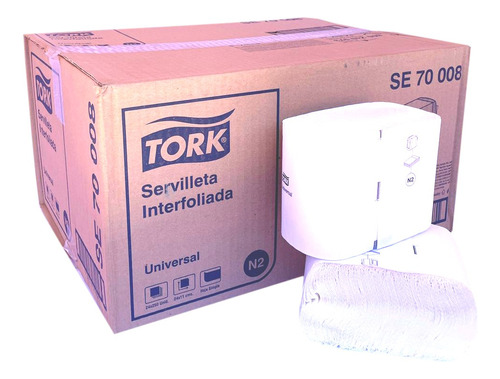 Servilleta Interfoliada Tork 24 Paquetes De 250 Hojas