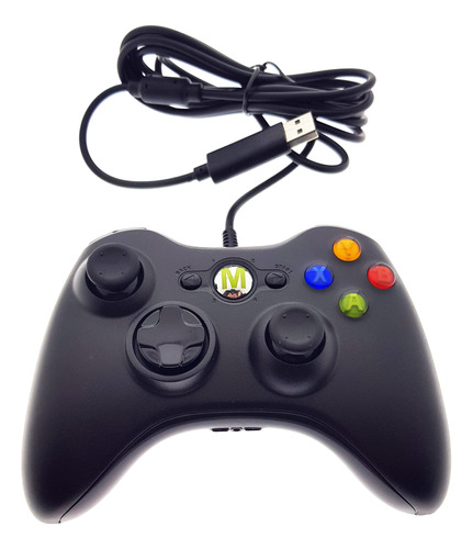 Control Alámbrico Para Xbox 360 Y Pc Windows Joystick
