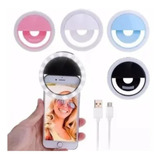 Luz De Selfie Ring Light Anel Led Flash Celular Tablet Telef