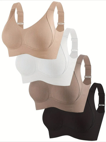 4pz Brasier Push Up Sin Varilla, Sin Costuras, Anticaída | MercadoLibre