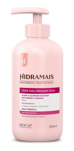 Creme Para Drenagem Facial Hidramais 250ml