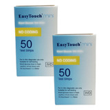 100 Cinta Para Glicemia Glucosa Easy Mini Touch -deltamed