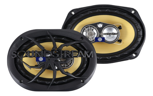 Bocinas 6x9 PuLG Soundstream 3 Vias Carbono Pro Kevlar 400w