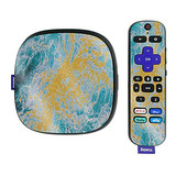 Piel Brillante Glitter Compatible Con Roku Ultra.