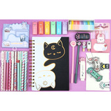 Art Escritorio Accesorios Papeleria Cute Gatito Kawaii 42