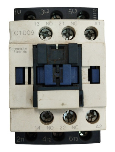 Contactor Magnético Tripolar Schneider Electric Lc1d09 