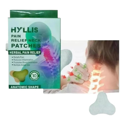 10 Parches Alivia Dolor Corporal Cuello Ciatica Rodilla | MercadoLibre