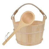 Cubo De Sauna, Cucharón De Madera, Barril, Bañera, Cuchara