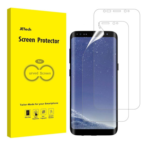 Protector De Pantalla Para Samsung Galaxy S8 Jetech 2-pack