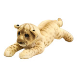 Peluche Cachorro Juguete Felpa Leon Rey Selva Realista 60cm 