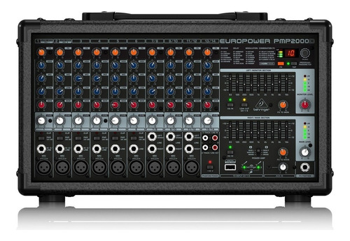 Consola Mezclador Behringer Pmp2000d Mixer 14 Canales Power