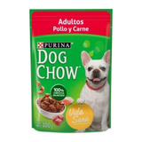 Sobre Alimento P/ Perro Adulto Dog Chow® Pollo Y Carne 100g