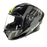 Casco Integral Moto Smk Stellar Trek Visor Simple