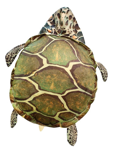 Divertidas Almohadas De Concha De Tortuga, Juguete De 60cm