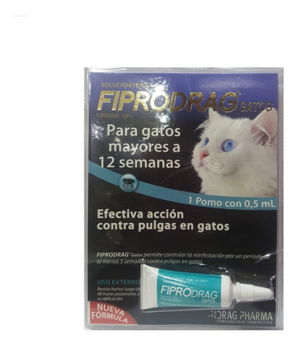 Fiprodrag Pipeta Para Gatos #11-7000-2