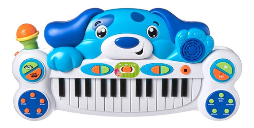Teclado Infantil Musical Spark Animal Perro Envio Gratis