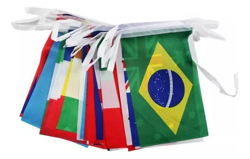 100 Cordas De Banderas De Todo El Mundo