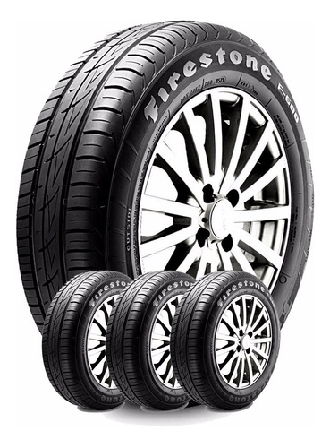 Kit 4u 175/70 R14 84t F600 Firestone -e 70r14 Cubierta F-600