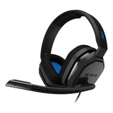 Audifonos Gamer Astro A10 Para Ps4 Gris/azul