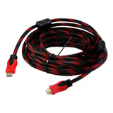 Cable Hdmi 15 Metros Uso Rudo 1080p Audio Video Full