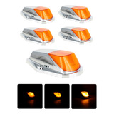 5 Plafon Zepelin Led Cob Ambar Estrobo Ford Pick Up 12-24v