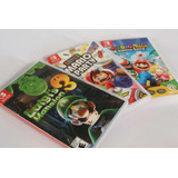 Colección 3 Juegos Mario Usados Nintendo Switch