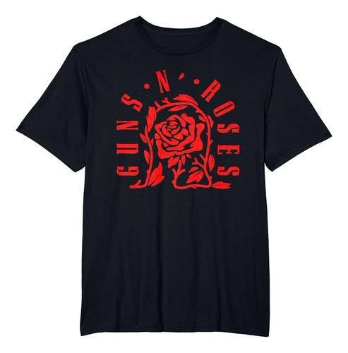 Playera Emblema De Guns N' Roses, Camiseta Estilo Rockero