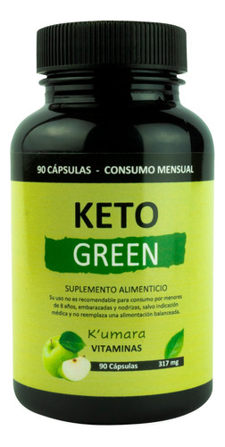 Keto Green Adelgazante Natural Detox Quemador Grasa