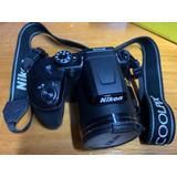  Nikon Coolpix B B500 Compacta Avanzada Negra Usada 1 Vez 