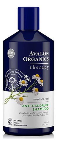 Avalon Organics Champú Anticaspa Medicado