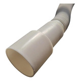 Tubo Fuelle Extensible Universal Descarga 40/50 Pvc Blanco