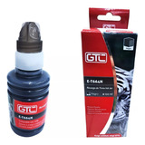 Botella De Tinta T664 Negra Gtc P/ Epson X 5 Unidades 