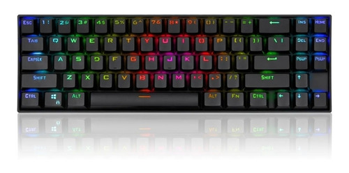 Teclado Mecanico Redragon Deimos K599 Rgb 70% Switch Red