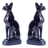 Eascheer Estatua De Gato Egipcio De La Diosa De Bastet, 2 Pi