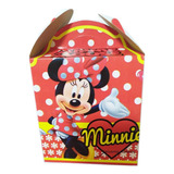 Mimi Minnie Mouse Paq 60 Dulceros Cajitas Bolo Feliz Disney