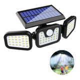 Luz Led Solar Iluminação Potente Holofote Fotocelula Top