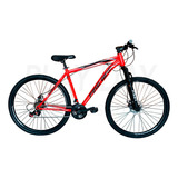 Bicicleta Mountain Mtb Firebird Rodado 29 21v Color Rojo Turbo Tamaño Del Cuadro M
