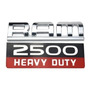 Emblemas Ram 2500 Heavy Duty. Dodge Ram