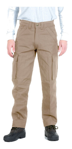 Pantalon Trabajo Cargo Pampero - Varios Colores - T 36 A 48